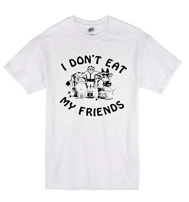 Buy I Don't Eat My Friends T-shirt  Worn By Morrissey, Bernard Shaw Free UK Delivery • 12.99£