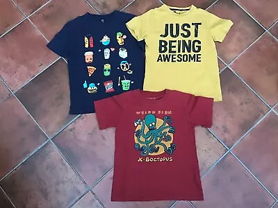 Buy Boys T-shirts Age 9-10 Years - Good Condition - Weird Fish And Gap • 4.99£