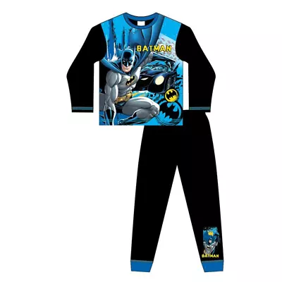 Buy BOYS OLDER BATMAN SUB Character SUB PJ Long Sleeve & Leg Pyjamas Set Z01_33158 • 7.89£
