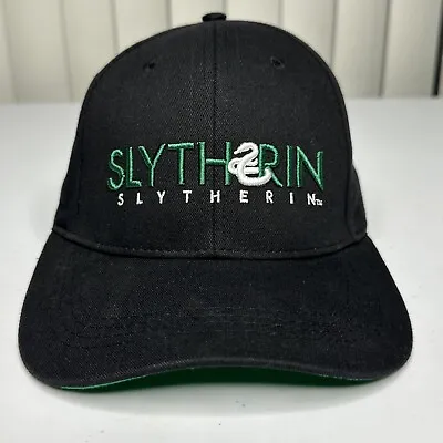 Buy Harry Potter Slytherin Baseball Cap Embroidered  Hat Adjustable Black Green • 19.84£