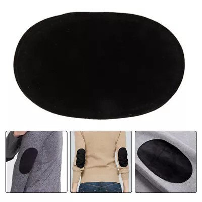 Buy Suede Fabric For Jacket Sweater Clothing Accessories Oval Shape Jean Elbow Patch • 5.40£