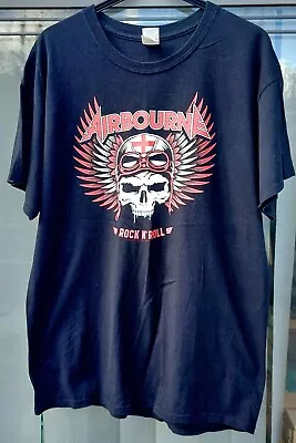 Buy AIRBOURNE *RARE* Manchester Academy Nov 16th 2019 Tour Cotton T-Shirt LARGE • 19.95£