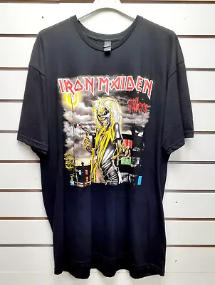 Buy Iron Maiden T Shirt New Official Killers Tracklist Size XL Rock Metal • 17£