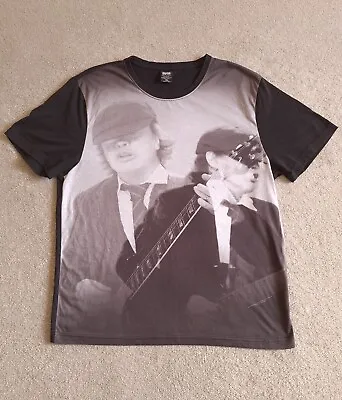 Buy ACDC Bon Scott T-Shirt Men's Size XL Graphic Print Rock N Roll Band Tee  • 12.53£