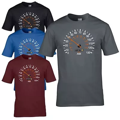 Buy Speedometer 1978 45th Birthday T-Shirt - Feels Age Year Present Mens Gift • 14.21£