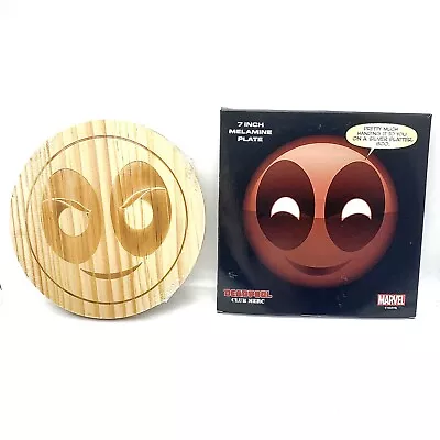 Buy Marvel Deadpool Cutting Board And Plate Set Loot Crate Exclusive New • 9.64£
