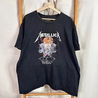Buy Metallica Shirt Womens 20 Black Please Their Appetite Faded • 5.65£
