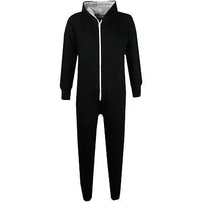 Buy Girls Boys Plain & Camo Pyjamas Sleepsuit Fleece A2Z Onesie One Piece Jumpsuit • 16.99£