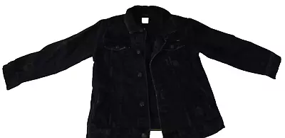 Buy Zara Destroyed Denim Jean Jacket Unisex Youth 8 128 Washed Black Button Dnmwr • 19.25£