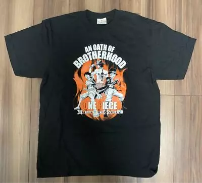 Buy USJ One Piece T-shirts Luffy Ace Sabo L Size Black Universal Studios Japan • 70.10£