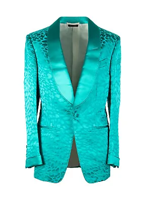 Buy TOM FORD Atticus Turquoise Tuxedo Dinner Jacket Size 46 / 36R U.S. Jacket Bla... • 2,699.10£