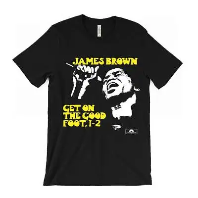 Buy James Brown T-shirt,Get On The Good Foot,super Bad - Polydor, Music Concert  • 27.76£