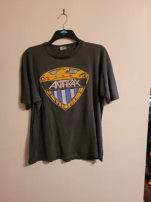 Buy Anthrax We Are The Law 1987 Tour Shirt Original Thrash Slayer Metallica Exodus • 69.99£