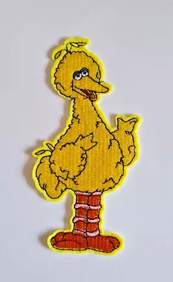 Buy BIG BIRD FROM SESAME STREET - Embroidery Iron On / Sew On Patch For DIY Clothing • 3£