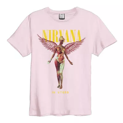 Buy Amplified Womens/Ladies In Utero Nirvana T-Shirt • 31.59£