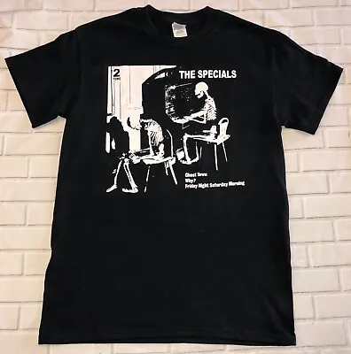 Buy The Specials 'Ghost Town' Black T-shirt • 13.99£