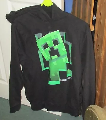 Buy Minecraft Creeper Hoodie - 15-16 Yrs • 4.99£