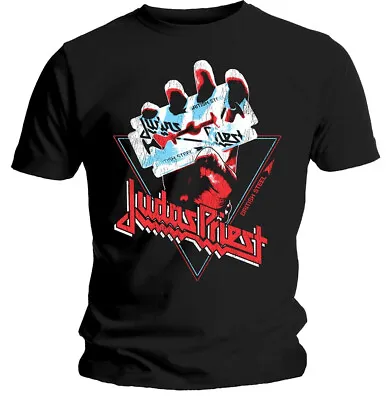 Buy Judas Priest British Steel Hand Triangle T-Shirt OFFICIAL • 16.59£
