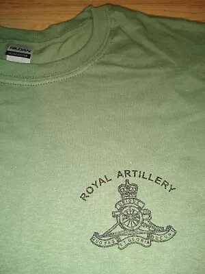 Buy BRITISH ARMY ROYAL ARTILLERY REGIMENT T-SHIRT All Sizes • 9.99£