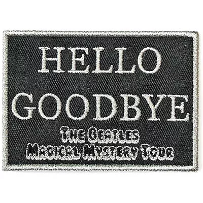 Buy THE BEATLES Hello Goodbye : Woven SEW-ON PATCH Official Merch • 4.29£