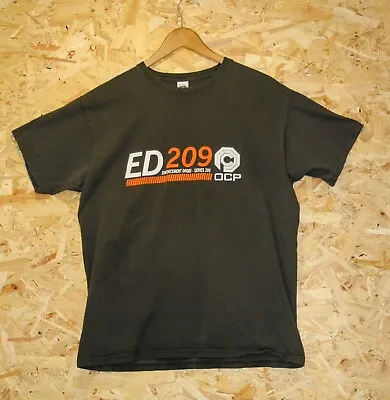 Buy RoboCop T-Shirt Mens Size L ED-209 Police Robot Droid Film 80’s OCP Logo • 17.92£