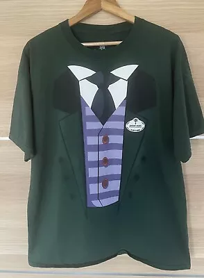 Buy Rare Disney Parks T Shirt- Haunted Mansion Ghost Host - Size XL - 100% Cotton • 29.95£