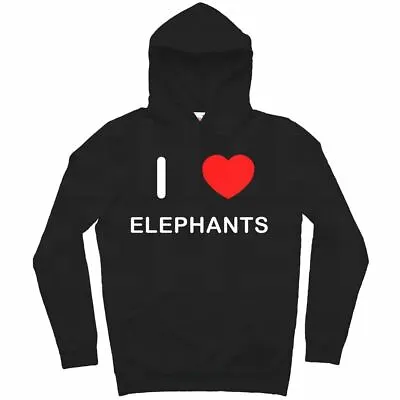 Buy I Love Elephants - Hoodie • 24.99£
