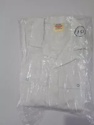 Buy Mens Jacket Dickies Workwear Size 100 Regular White 14451 • 20£