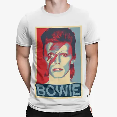 Buy David Bowie Redblue T-Shirt - Music Retro 70s 80s Cool Rebel Zigzag  • 8.39£