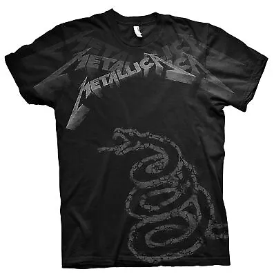 Buy Metallica Black Album James Hetfield Rock Licensed Tee T-Shirt Men • 25.70£