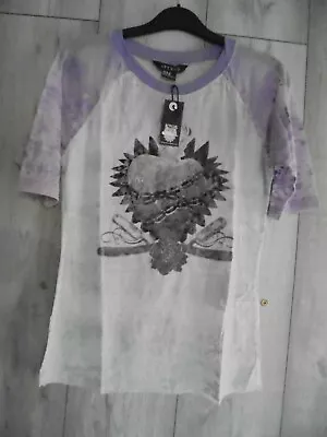 Buy Atticus Sizes  XS, S, M, L Sacred Hearts Top • 6.25£