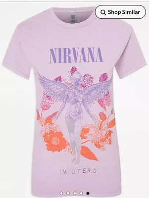 Buy BNWT George Asda Nirvana In Utero T-shirt Tee XXL • 20£