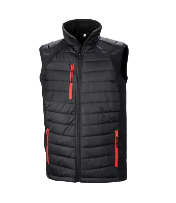 Buy Result Recycled Compass Padded Gilet Sleeveless Jacket Vest • 35.99£