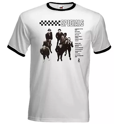 Buy Mens Specials Album Ringer T Shirt Ska 2 Tone Madness Selecter • 12.99£