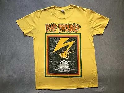Buy Vtg Bad Brains Shirt L Black Flag Cro Mags Misfits Discharge Metallica Punk Rare • 19.82£