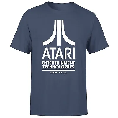 Buy Atari Navy Tee Men's T-Shirt - Navy. Size: L 100% Cotton ! • 11.95£