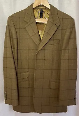 Buy House Of Bruar Premium Wool Tweed Hacking Country Jacket Sports Blazer 40' R • 99.99£