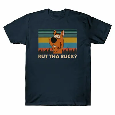 Buy Novelty Scooby Doo Tee Men's Vintage Tha Ruck Rut Funny Cotton T-shirt Dog Retro • 14.99£