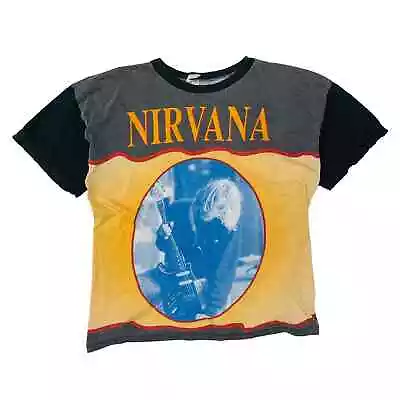 Buy Vintage  Nirvana Kurt Cobain T-Shirt - Large • 150£