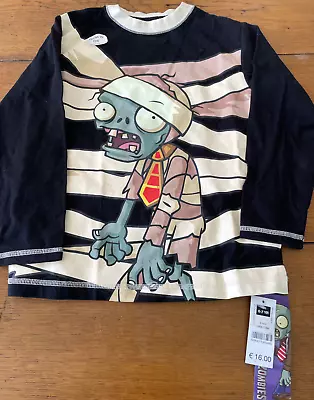 Buy Plants V Zombies Long Sleeved Top (6-7 Years). New With Tags • 2£