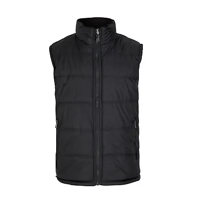Buy Body Warmer Gillet Mens Waistcoat Gilet Winter Warm Padded Quilted Sleeveless   • 14.95£