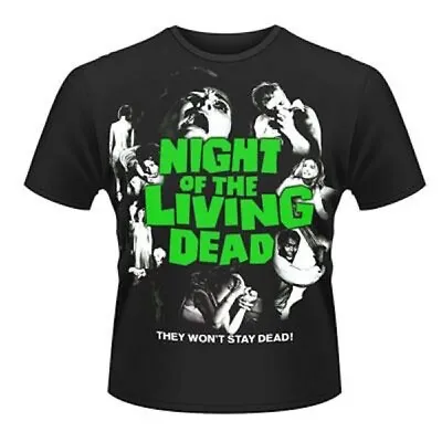 Buy NIGHT OF THE LIVING DEAD - Poster T-SHIRT (Size XXL) [Officially Licensed] • 19.27£