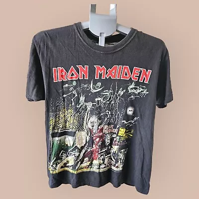 Buy Iron Maiden Bring Your Daughter To The Slaughter Mens Tshirt | Vintage Size M • 54.99£