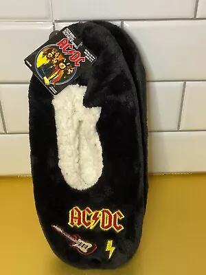 Buy AC/DC Slippers Sz M/L • 14.47£