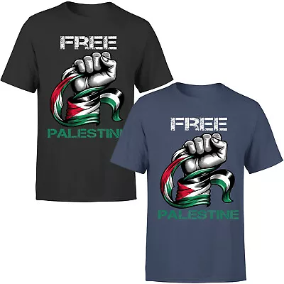 Buy Free Palestine T Shirt Freedom Protest End Occupation Unisex Tee Top #2 • 9.99£
