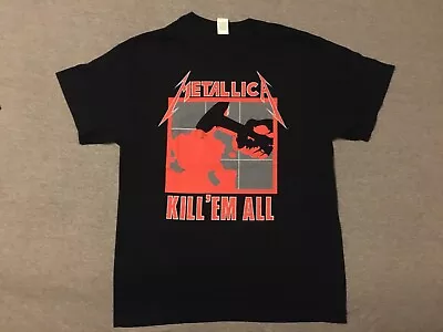 Buy Vtg Metallica Kill Em All Shirt L Slayer Megadeth Anthrax Thrash Metal Og Rare • 29.83£