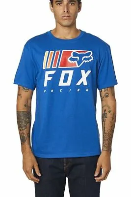 Buy Fox Racing Overkill S/s T-Shirt Tee Royal Blue Mx Mtb Men’s Size Small  • 14.99£