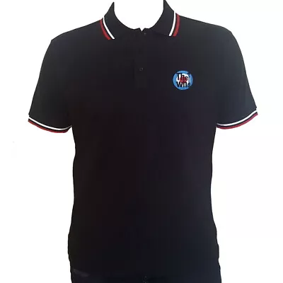 Buy The Who Target Black Polo Shirt NEW OFFICIAL • 16.39£