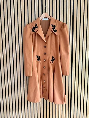 Buy Exclusive By Eric Andres Paris Designer Vintage Smart Jacket Dress Coat Uk 10 • 37.50£