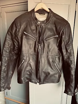 Buy Spidi Garage Motorcycle Leather Jacket Size 56 • 51.69£